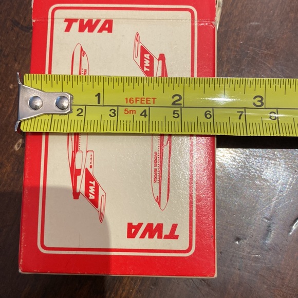 Vintage TWA Airlines Deck of Playing Cards - Picture 14 of 14